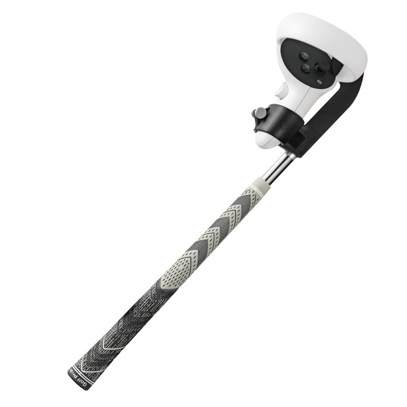 SUPERVR VR Gold Club Attachment for Oculus Quest 2 (Left