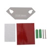 Solar Step Lamp Warm Light Button Light Sensor Control IP67