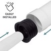 SKIR'CO Rubber Sleeve for Drain Pipe Pipe Connector Pipe Adapter