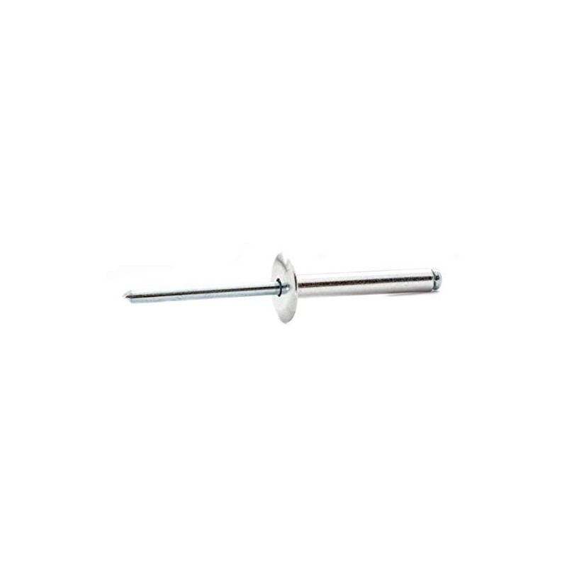 4.8mm x 21mm (16mm) Large Flange Blind Pop Rivet Dome
