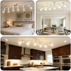 HiBay 6-Light Track Lighting, Directional Ceiling Track Light Fixture, White