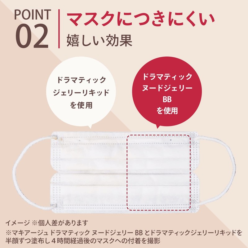 Maquillage Dramatic Cover Jelly BB 1pc (x1) Medium Beige