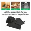 OFXDD Sauna Accessories Set - Banya Mat (2 Pcs) &