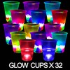 noveltymeme 45 PCS Glow in the Dark Beer Pong Table
