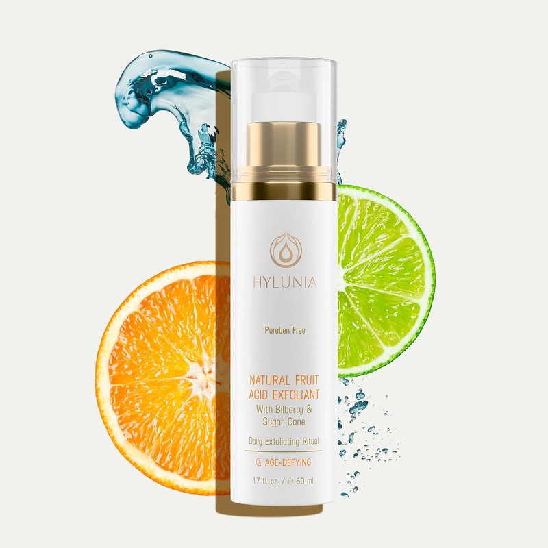 Hylunia Natural Fruit Acid Exfoliant With Bilberry & Sugar Cane