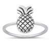 CloseoutWarehouse 925 Sterling Silver Oxidized Pineapple Fruit Ring (11)