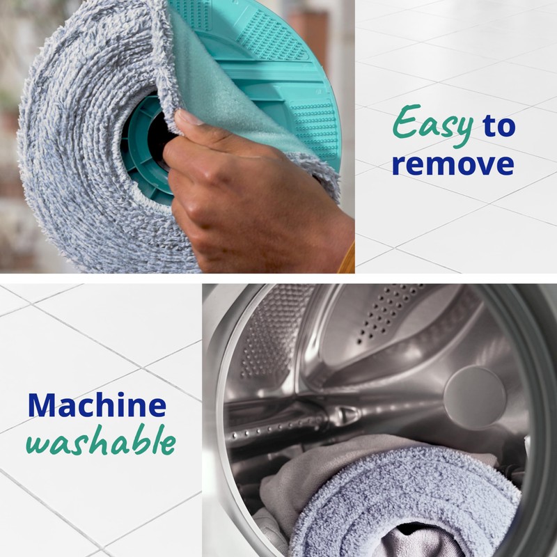 Spontex Spontex Aqua Revolution System Mop Refill | Flat Spin