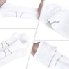WeciBor Womens Bamboo Trainer Running Socks, Low Cut Cushioned Breathable