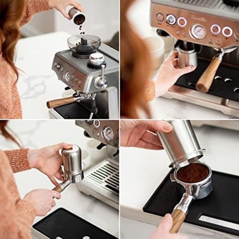 54mm Stainless Steel Dosing Cup for Breville Espresso Coffee Grinder