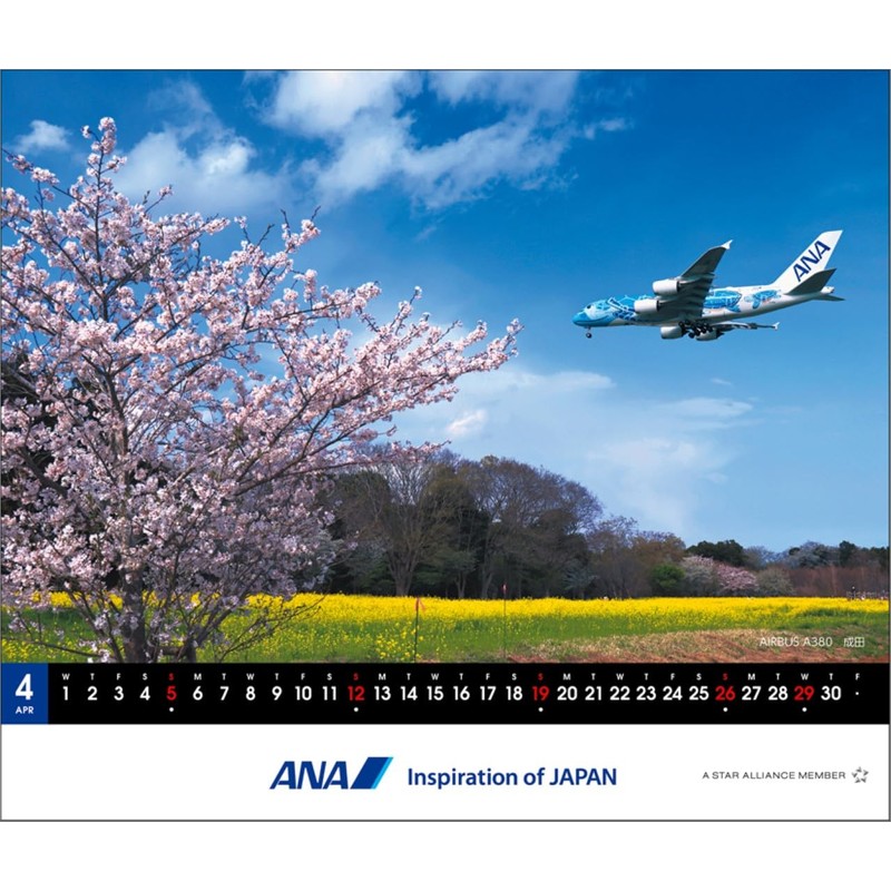 ANA CL26-1156 Tabletop Calendar 2026
