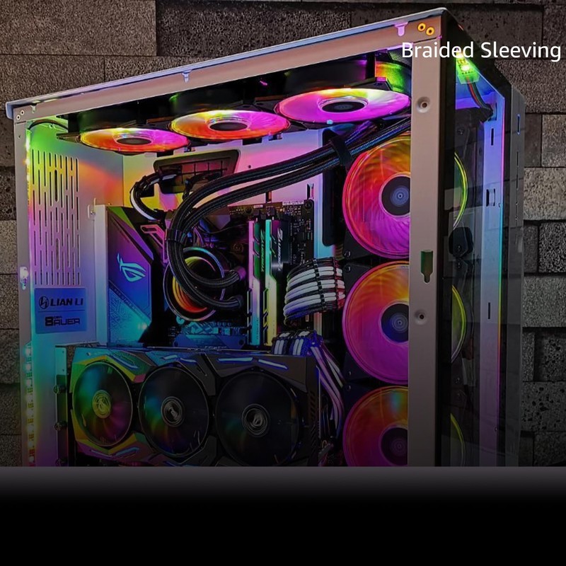 Electriduct 1/2" PET Expandable Braid Sleeving Flame Retardant Flexible Wire