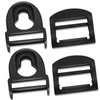 Wosijm Replacement Kayak Lifetime Emotional Seat Clip and Hook Pack