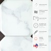 SMART TILES Peel and Stick Backsplash - 5 Sheets of