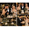 Yingoto Roaring 20s Party Decorations Tableware Set Serves 25 Guests