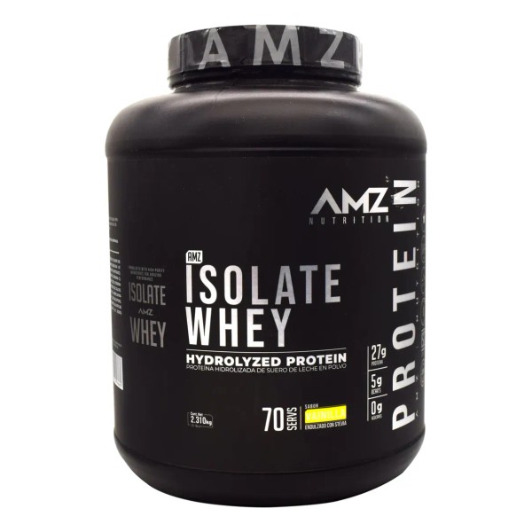 Amz Proteina Isolate Whey 5lbs / 2.310kg / 70 Porciones