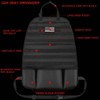 Molle Seat Back Organizer, Tactical Seat Covers, Tactical Car Seat