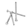 304 Stainless Steel Half Thread Bolt Wood Hex Lag Screws