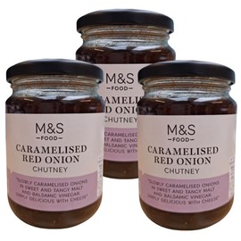 M&S Caramelised Red Onion Chutney 330g - 3 Pack