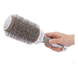 Yosoo Cepillo Redondo Térmico Profesional Cerámica Alaciar Pelo