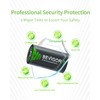 BEVIGOR 4 Pack 10000mAh Rechargeable D Batteries High Energy,Low Self-Discharge