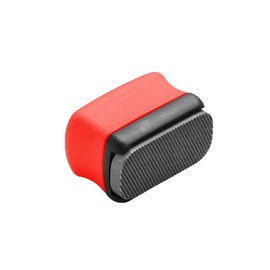 Denibbing File, Paint File Tool for Quick Removal of Paint Imperfections, Two Sided Mini-File Blade for Repairing Paint Retention, Stains on Cars, Drawing Boards (Red)