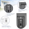 FTISSLY Key Safe with Number Code Key Safe Outdoor Key
