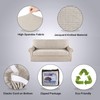 H.VERSAILTEX Sofa Cover 2 Piece Stretch Couch Covers for 3