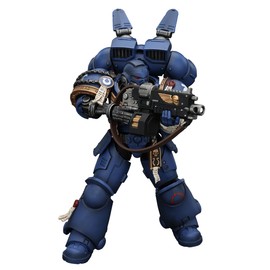 JOYTOY 1/18 Action Figure Warhammer 40,000 Ultramarines Brother Chairon Collection Model Birthday Gifts JT00072