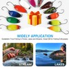 Trout Fishing Spoon Lure Set Single Hook Trout Lures Hard