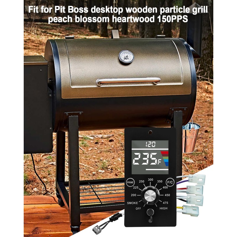 Digital Control Board with RTD Temperature Sensor Probe Kit Fit