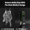 Iron Edge Key Organiser - Portable Keychain, Minimalist Heavy Duty