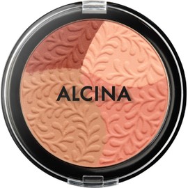 ALCINA Powderblush Multi-Colored - 1 Piece - Blush Palette with Warm Shades - For Defining and Highlighting the Cheeks - Easy to Blend - Fresh and Healthy Looking Complexion