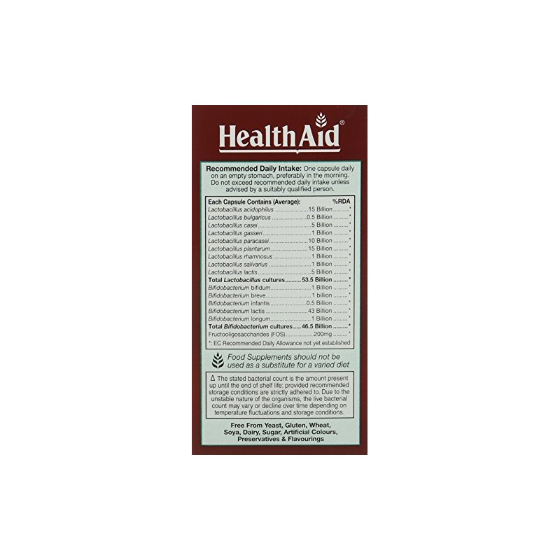 HealthAid Ultra Probio 30 Vegan Capsules