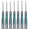 TOTAL - 7 Piece Precision Screwdriver Set | For Slotted,