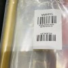 Manual Fleur de Lis Gold Metal Wall Hanging Rod with