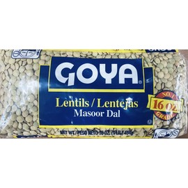 Goya Dry LENTILS 16 oz Bag - No 1 Grade