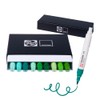 Talens Pantone Marker Set of 9 Green Dual Tip Pen