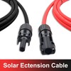 SGANGCAR Solar Extension Cable 30 Feet 10AWG Solar Panel Cable