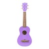 Kala Brand Music Co. Makala Shark, 4-String Ukulele, Right, Purple,
