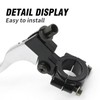 CADUFUELLY 7/8 Inch Left Handlebar Clutch Brake Lever with Clutch