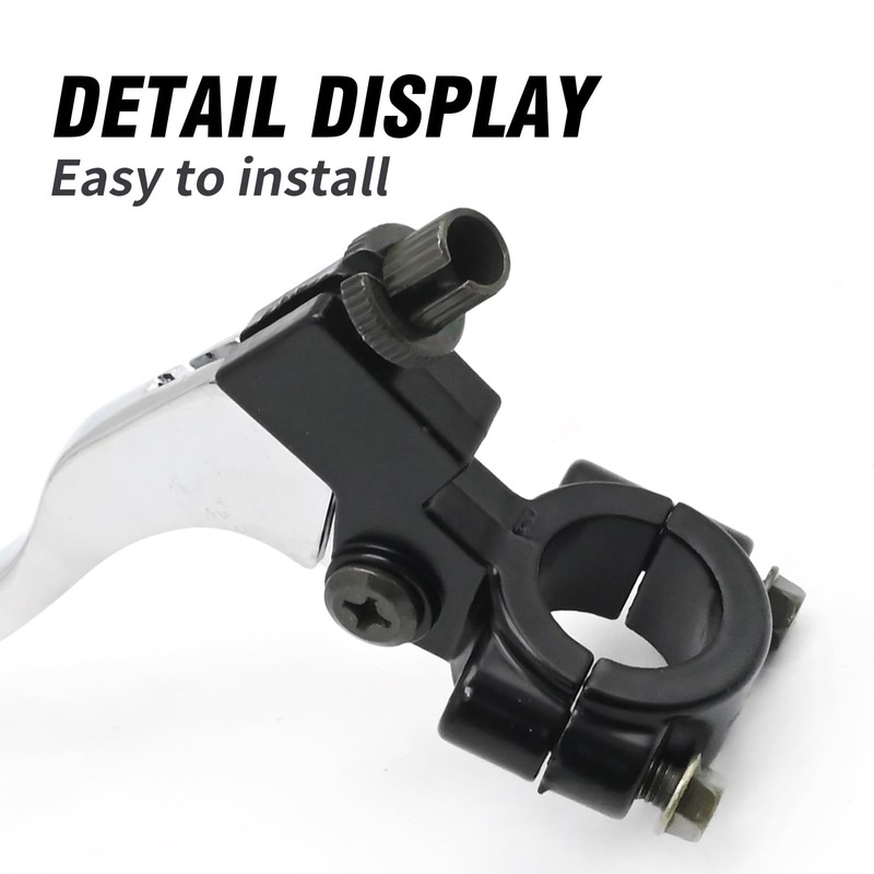 CADUFUELLY 7/8 Inch Left Handlebar Clutch Brake Lever with Clutch