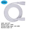 SinLoon 2 Pack UL-LP Certification T5 T8 Male LED Cable