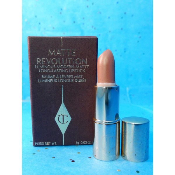 Charlotte Tilbury PILLOW TALK Matte Lipstick Mini Travel Size .03