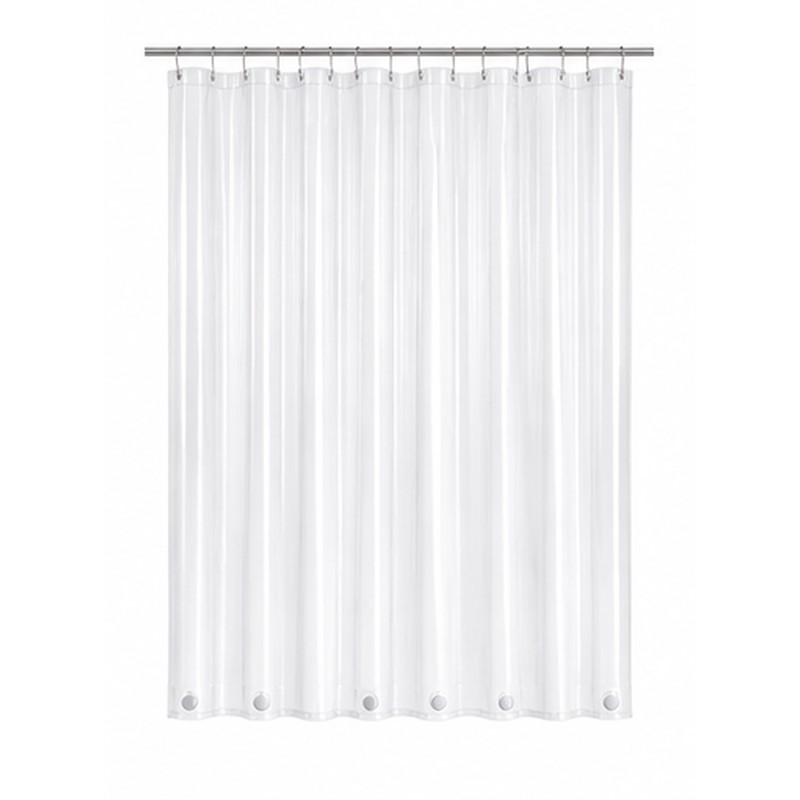 Clear PEVA Shower Curtain Liner for Bathroom – Waterproof Design