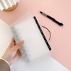 ESJNNK Index Card A5 Divider Card 7pcs 6 Holes PP