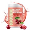 Isovibe Clear Whey Protein Powder Sour Cherry (20 Servings) Refreshing