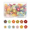 Pack of 60 Flower Push Pins, Flower Thumb Nails, Decorative