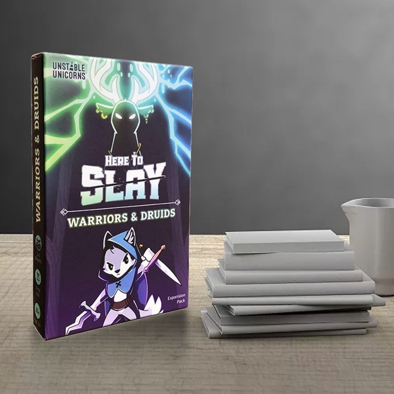 Desktop Card Game Set Smoothing Surfaces Coated Paper Social Strategy