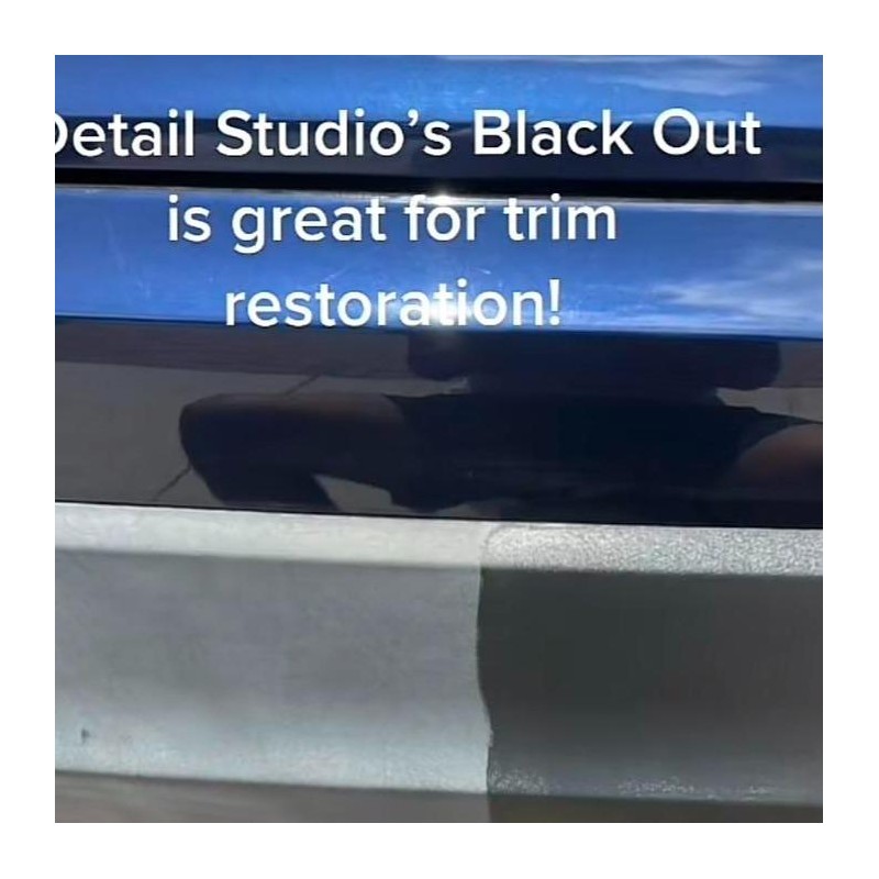 DETAIL STUDIO BLACK OUT WATER BASED TRIM & TIRE DRESSING