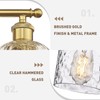 zeyu 27'' Modern Vanity Lights Over Mirror, 4-Light Brushed Gold